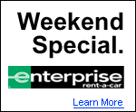Enterprise Weekend Car Rental Deals from $9.99/day